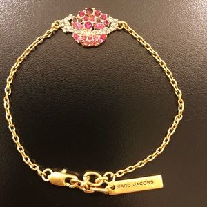 Marc Jacobs gold Saturn bracelet